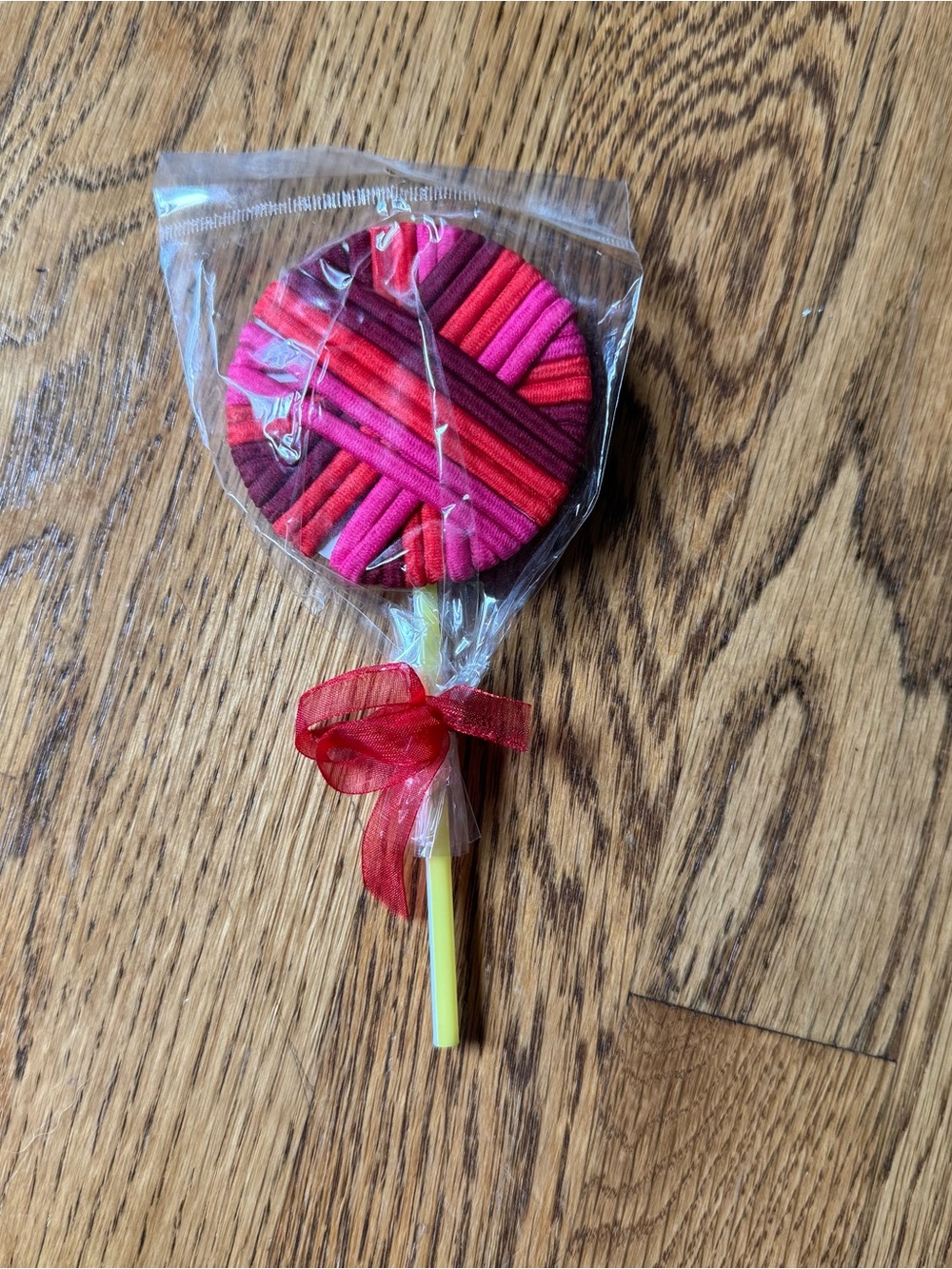 Red and Pink Hairband “Lollipop”
